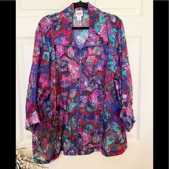 Ruby Rd. Jackets & Blazers - Rudy Rd. Lightweight Jacket Cover 24w